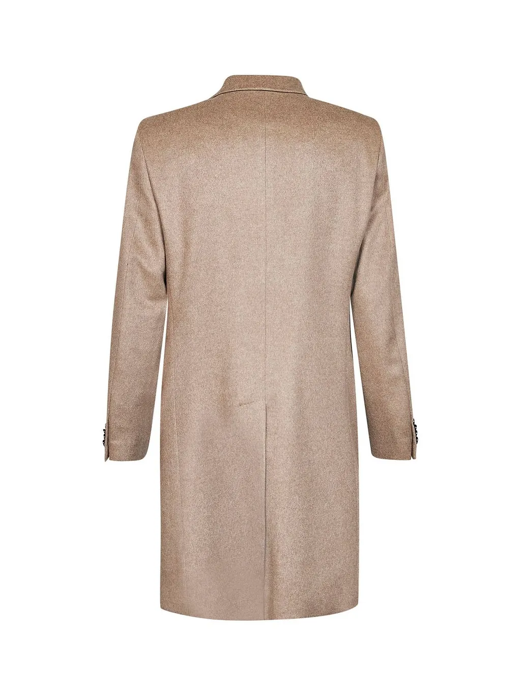 Zegna Single-Breasted Cashmere Coat