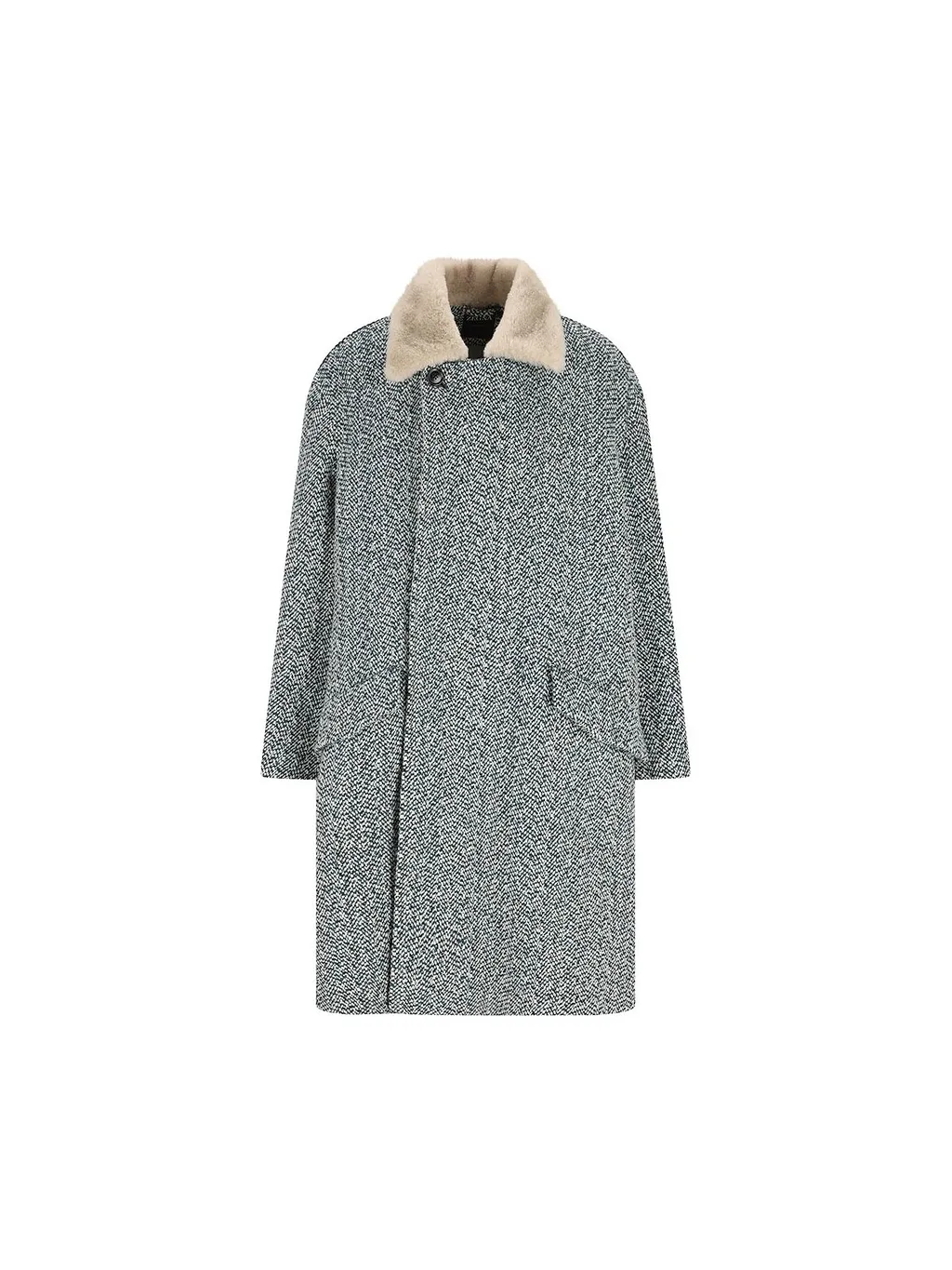 Zegna Single-Breasted Long Coat