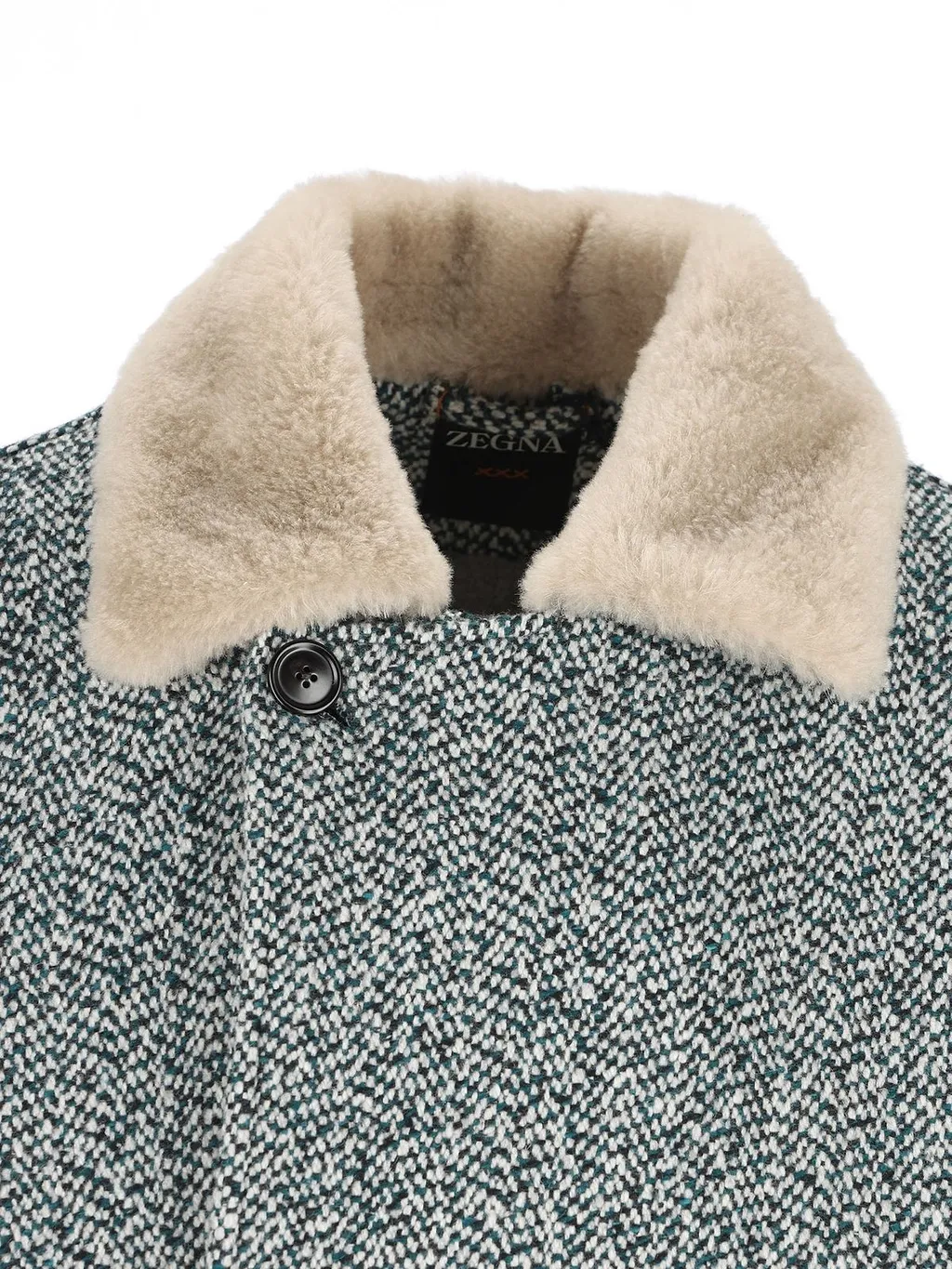 Zegna Single-Breasted Long Coat