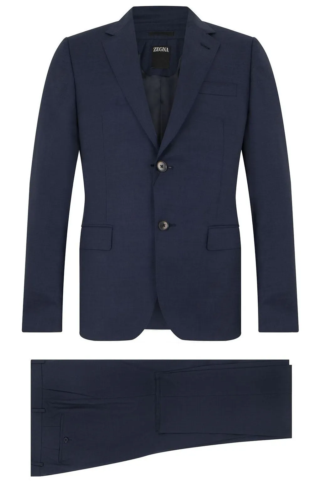 Zegna Single-Breasted Wool Blazer