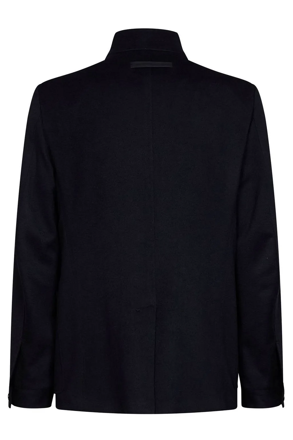 Zegna Stand Collar Patch Pocket Jacket