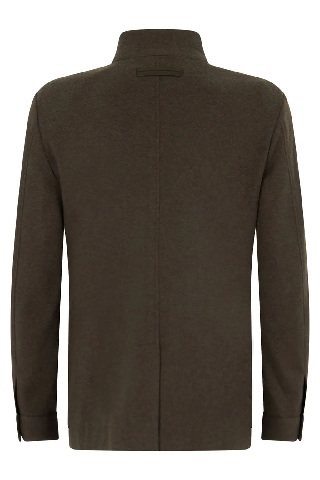 Zegna Stand-Collar Short Coat