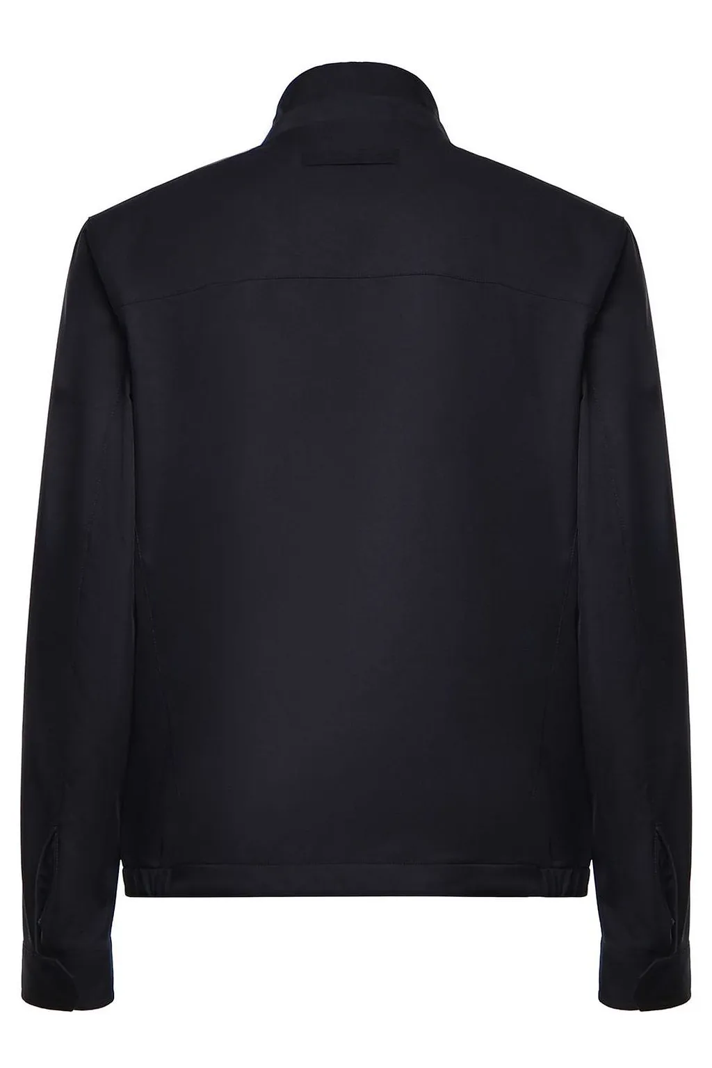 Zegna Stand Collar Zip-Up Jacket
