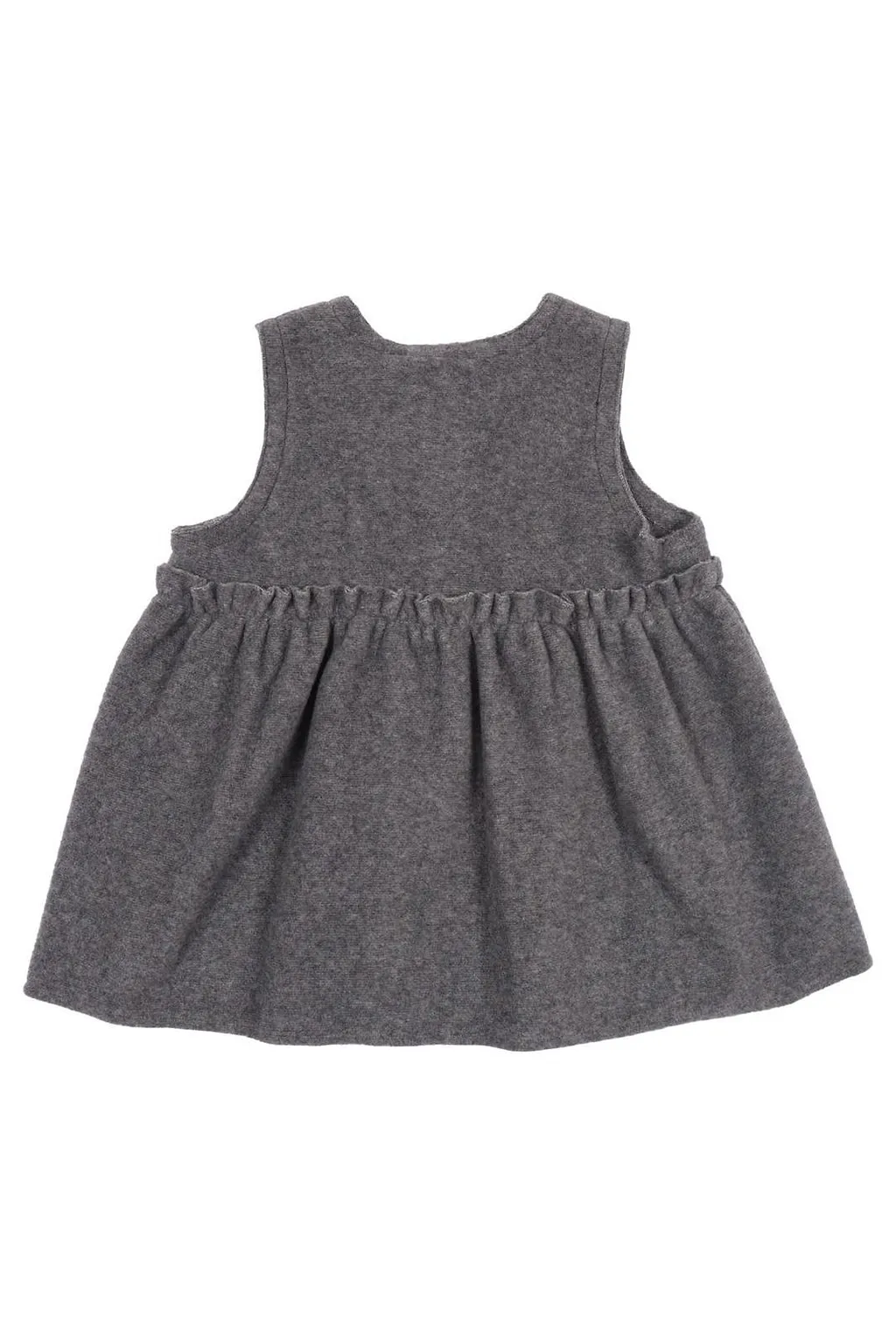 Zhoe & Tobiah Buttoned Ruffled Sleeveless Gilet