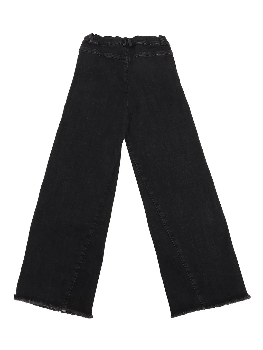 Zhoe & Tobiah Frayed-Hem Wide Leg Trousers