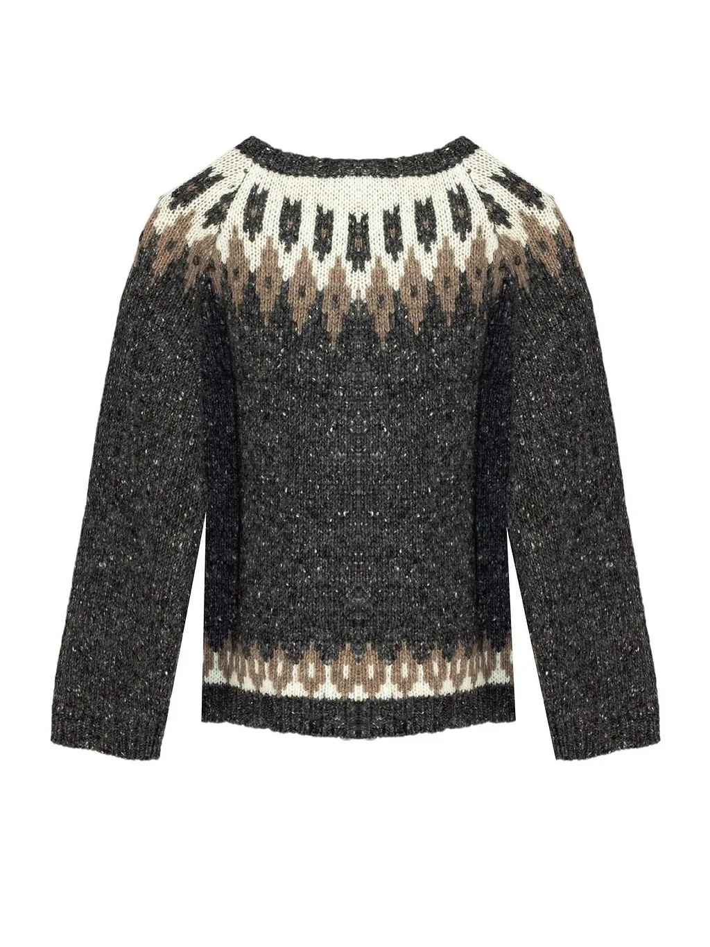 Zhoe & Tobiah Pattern Intarsia-Knit Jumper