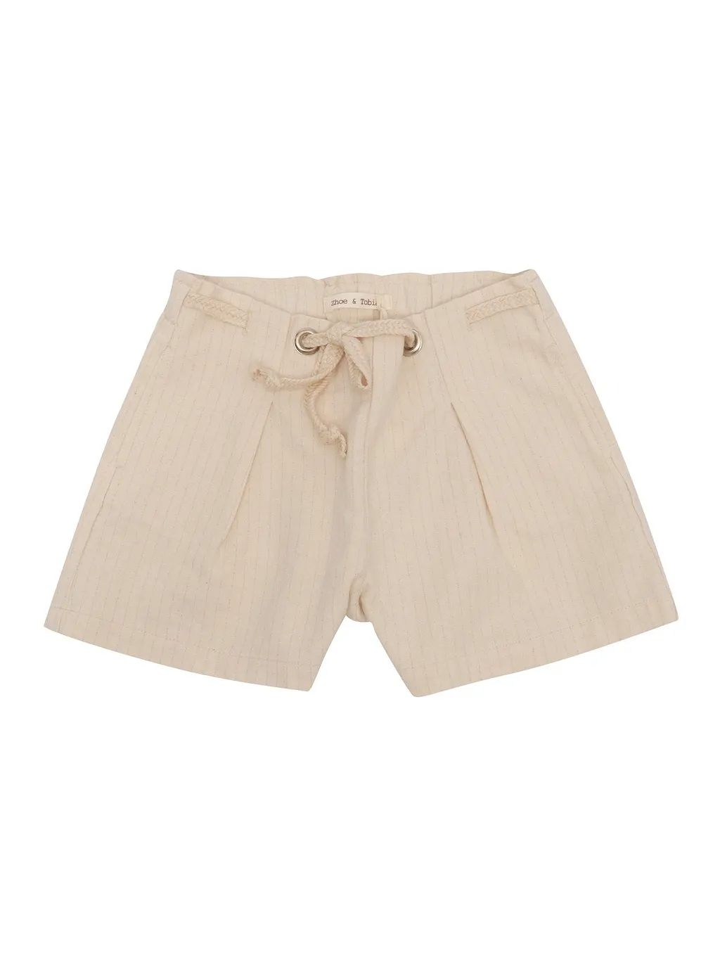 Zhoe & Tobiah Pleat-Detailed Drawstring Shorts
