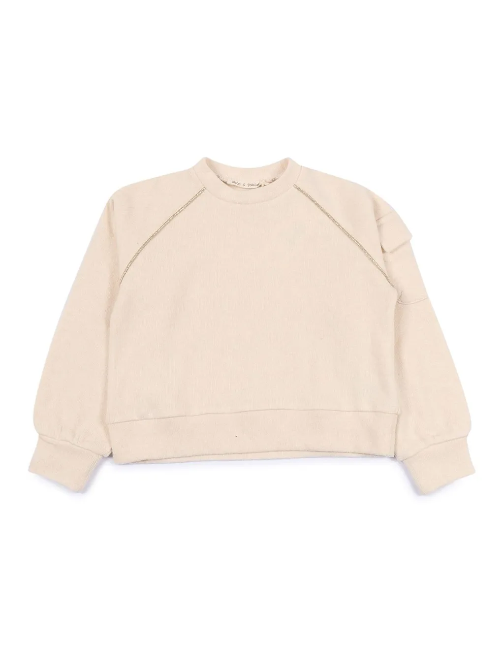 Zhoe & Tobiah Seam-Detail Crewneck Sweatshirt