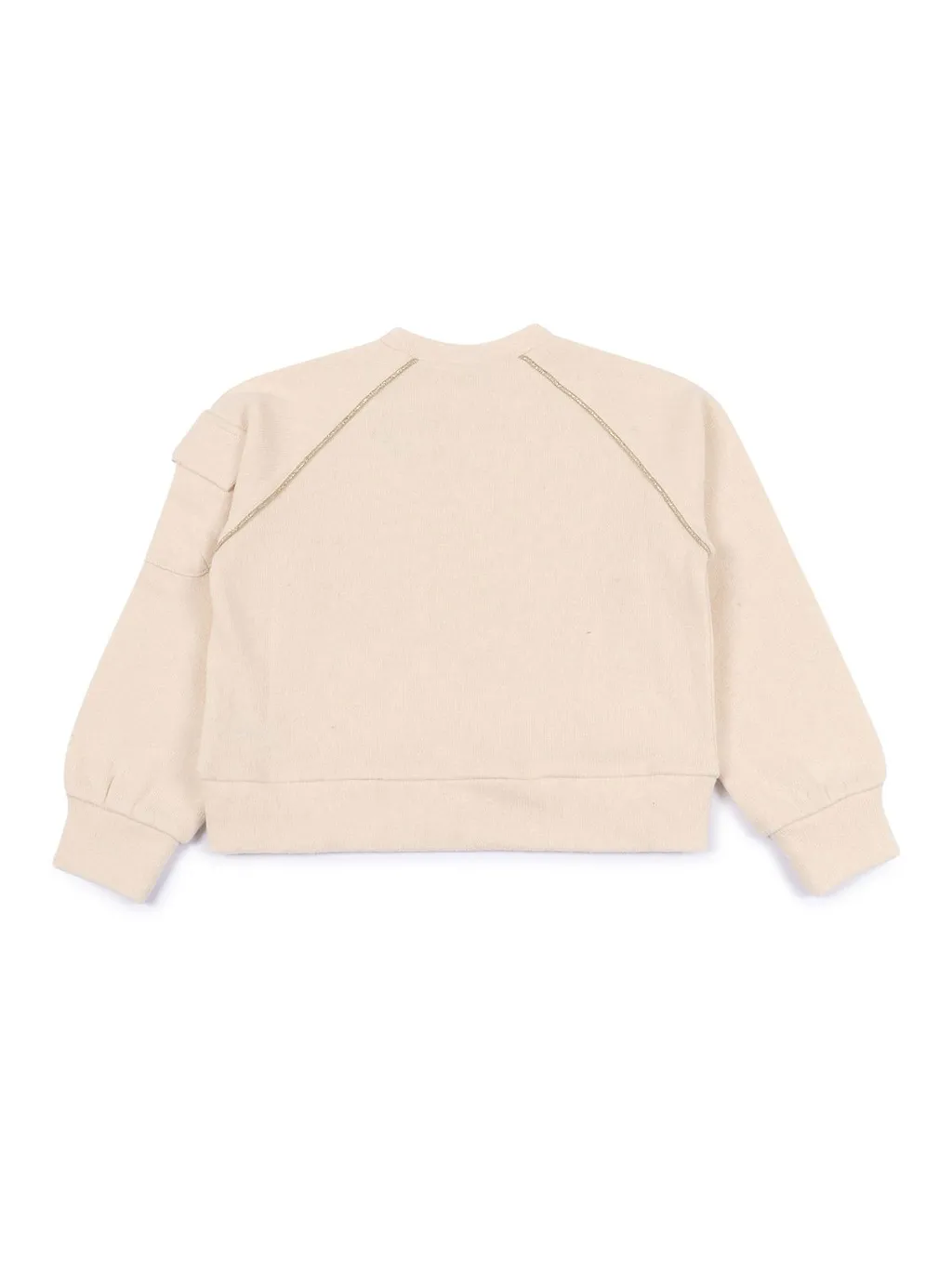 Zhoe & Tobiah Seam-Detail Crewneck Sweatshirt