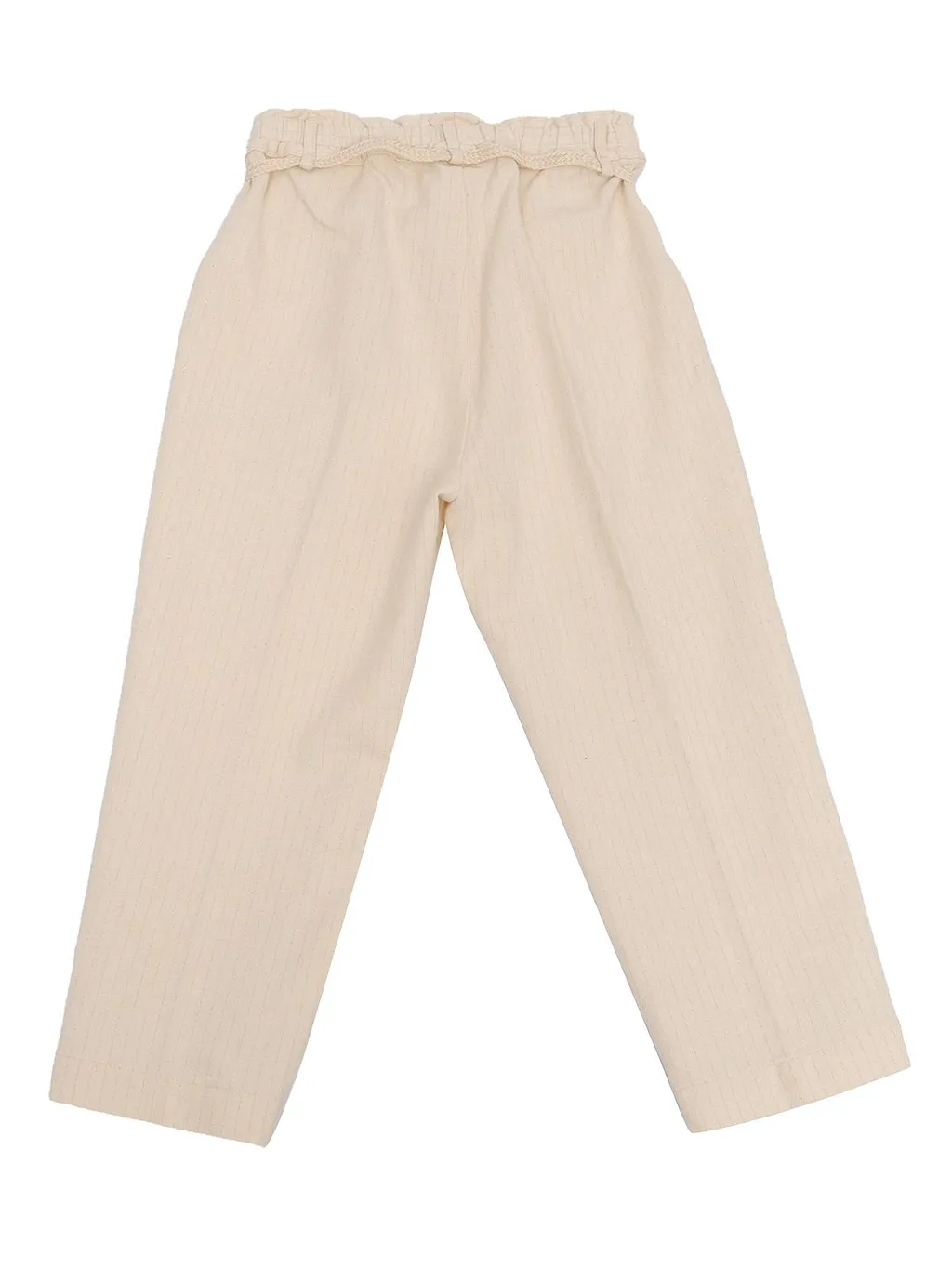 Zhoe & Tobiah Straight-Leg Striped Drawstring Pants