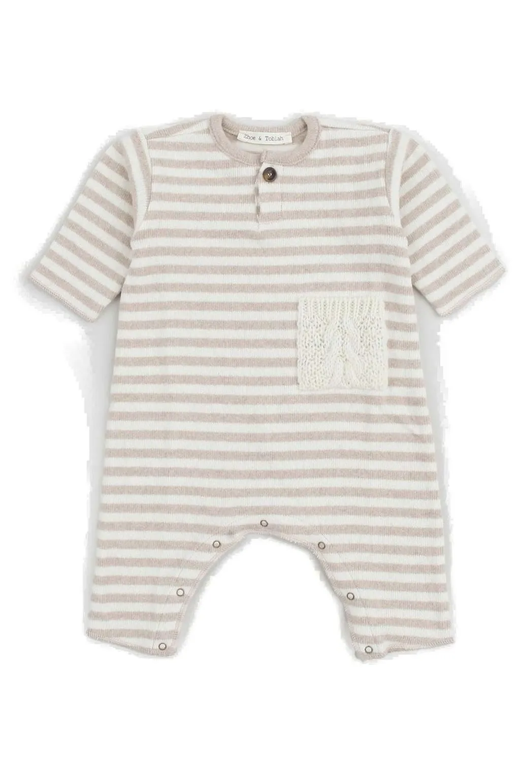 Zhoe & Tobiah Striped Onesie