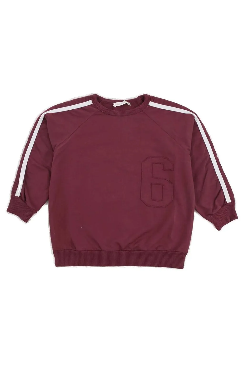 Zhoe & Tobiah Stripe Detailed Crewneck Sweatshirt