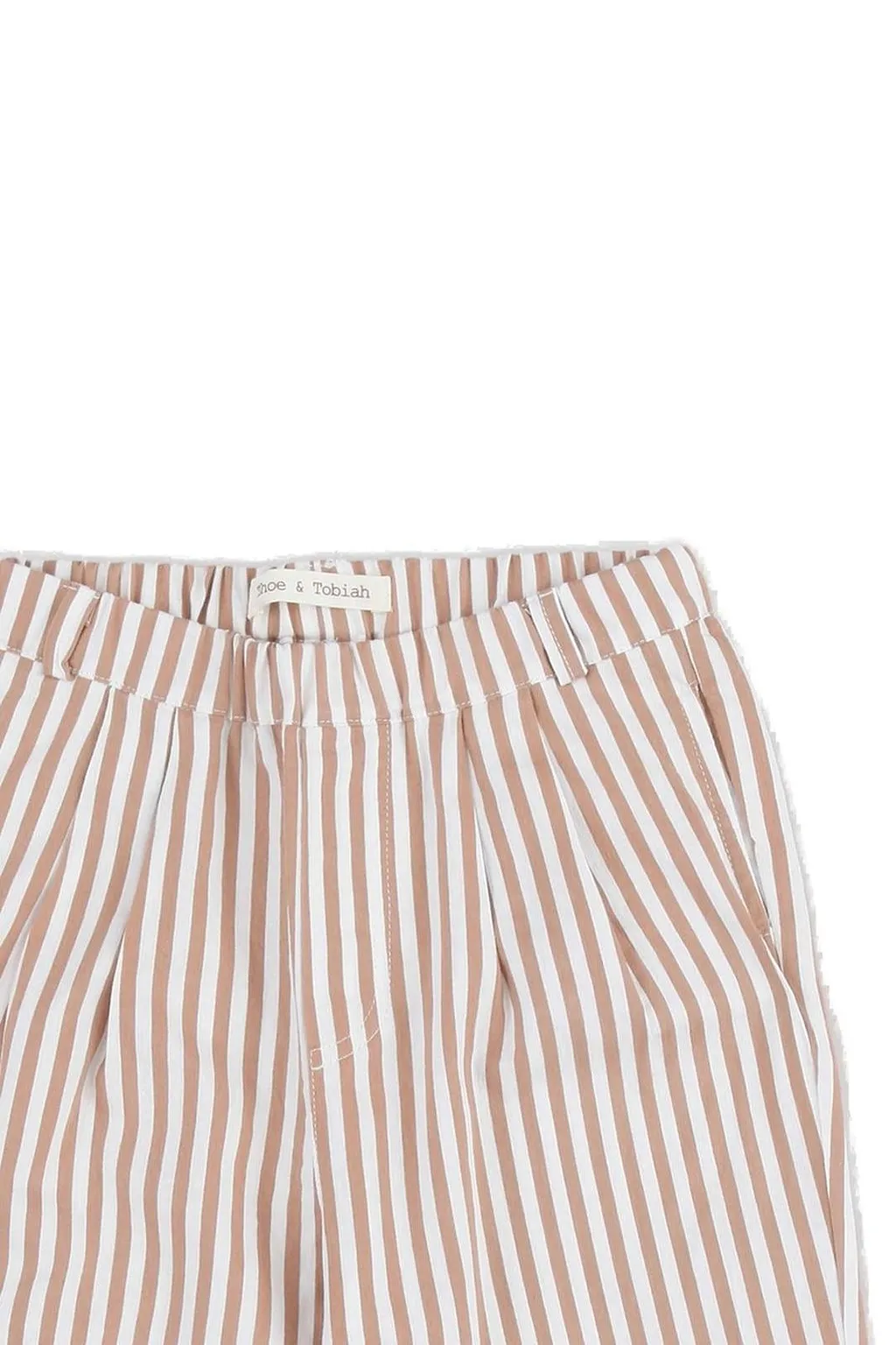 Zhoe & Tobiah Striped Elasticated Waistband Pants