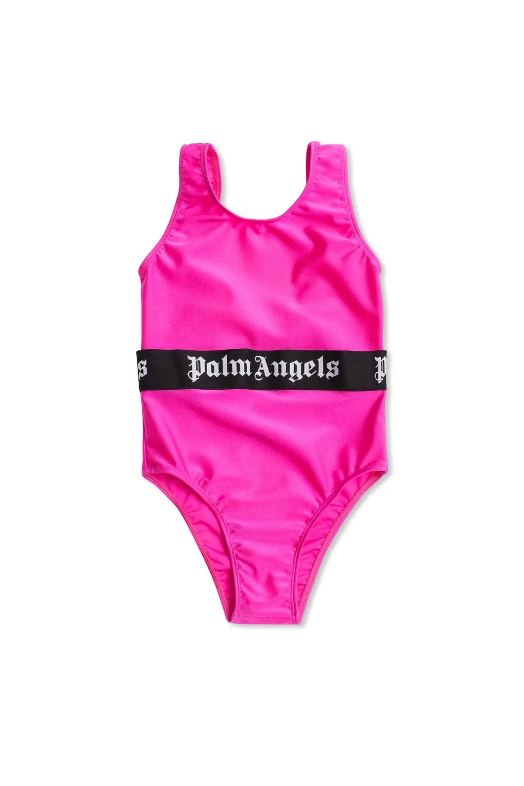 Palm Angels Kids Logo Band One-Piece Swimsuit