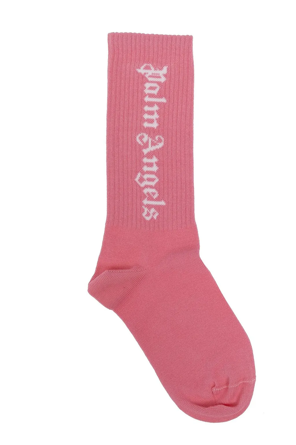 Palm Angels Kids Logo Intarsia Socks