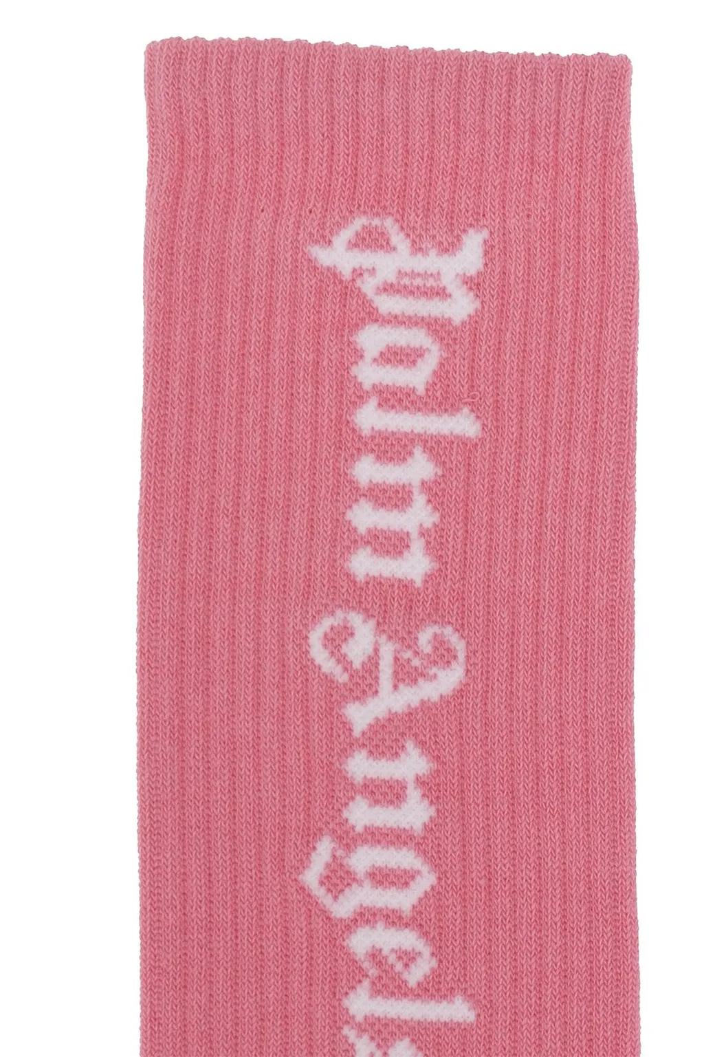 Palm Angels Kids Logo Intarsia Socks