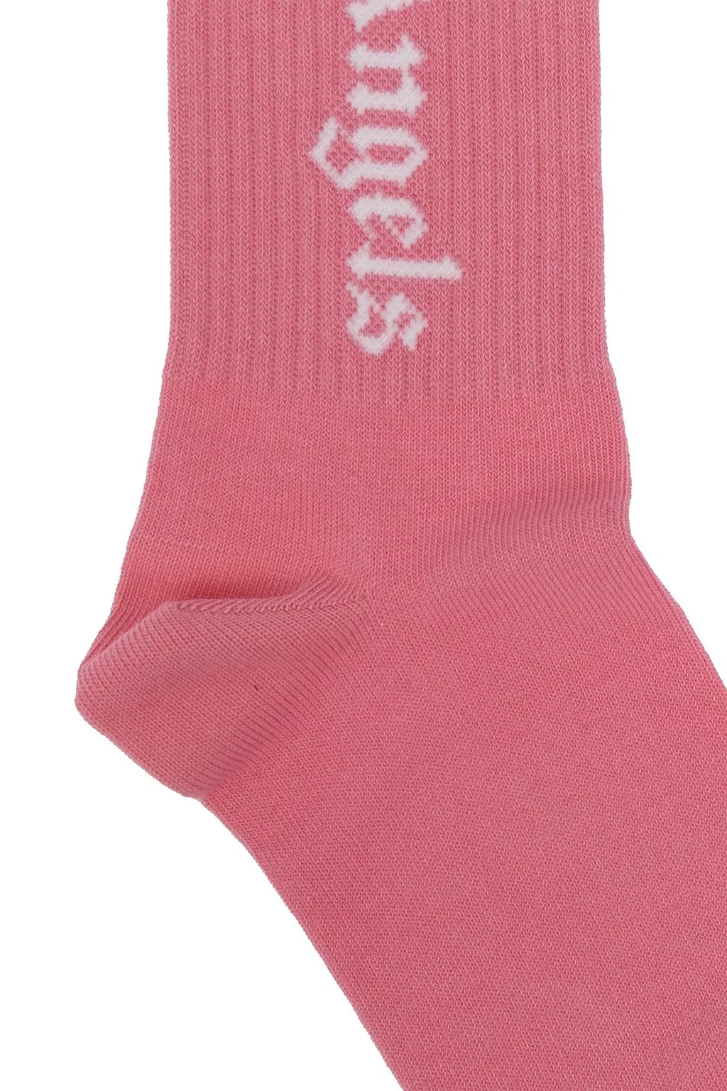 Palm Angels Kids Logo Intarsia Socks
