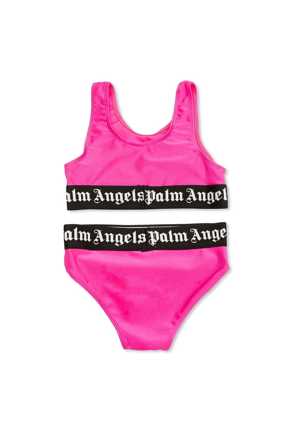 Palm Angels Kids Logo Waistband Two-Piece Bikini Set
