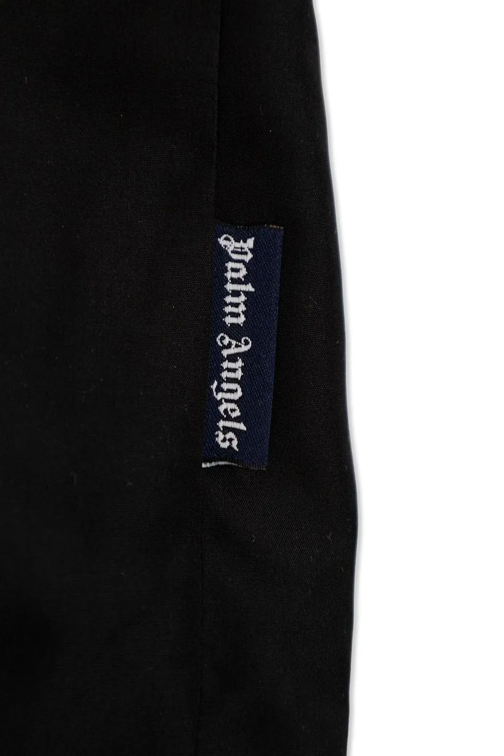Palm Angels Kids Overlogo Long Beachwear Shorts