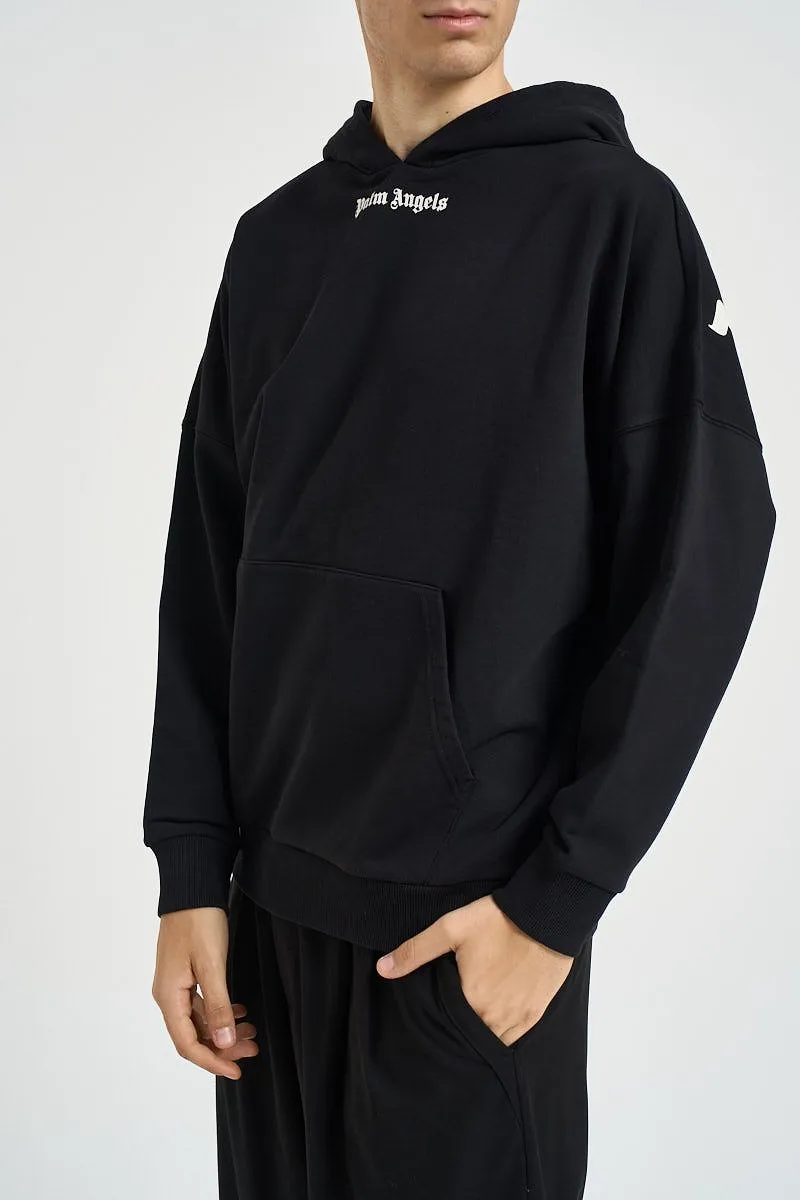 Palm Angels Logo Print Hoodie