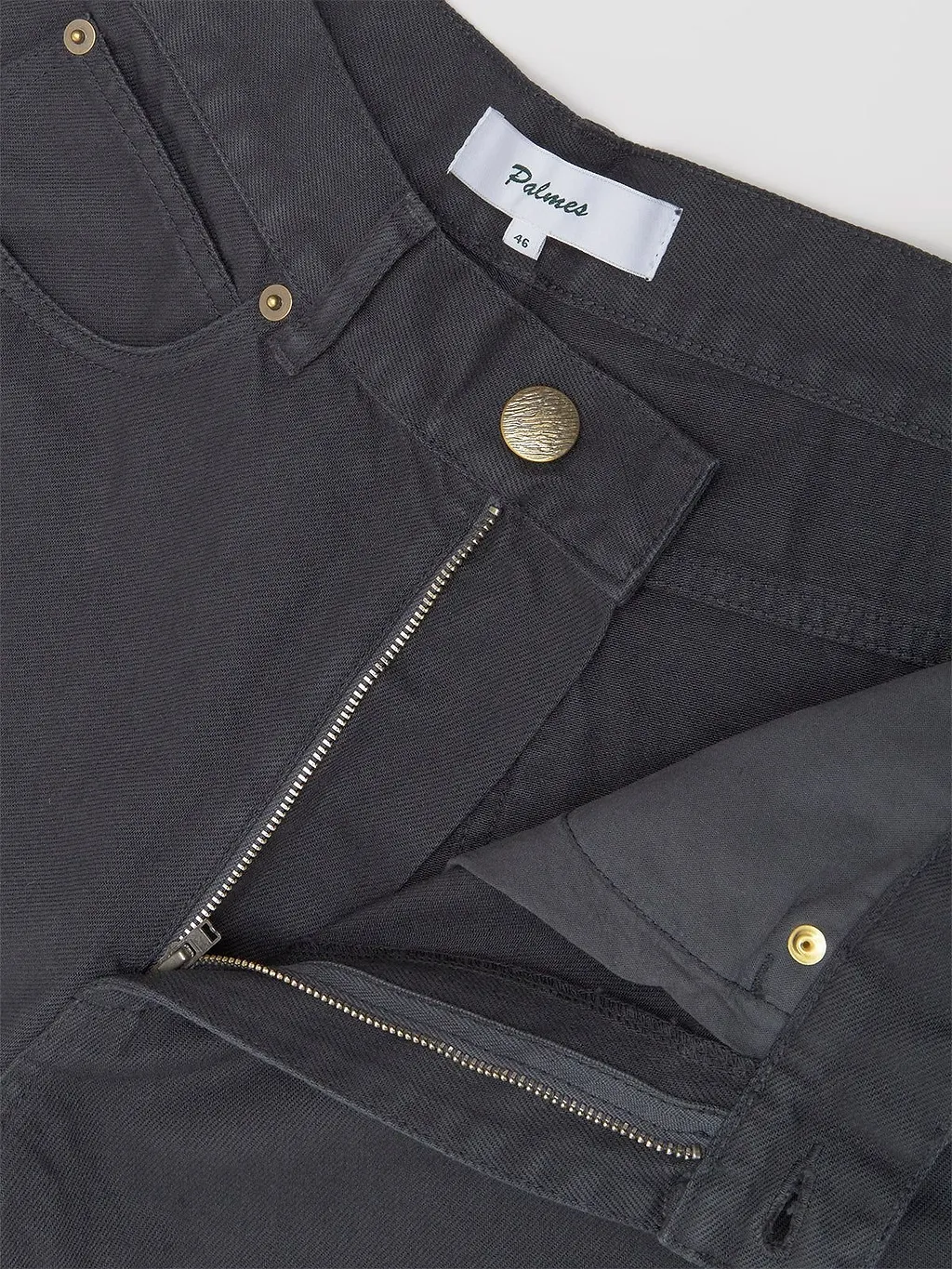 Palmes Coarse Straight-Leg Pants