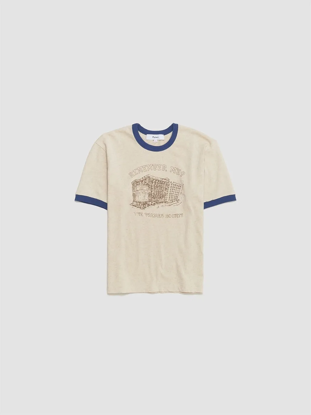 Palmes Remember Ringer Graphic T-Shirt