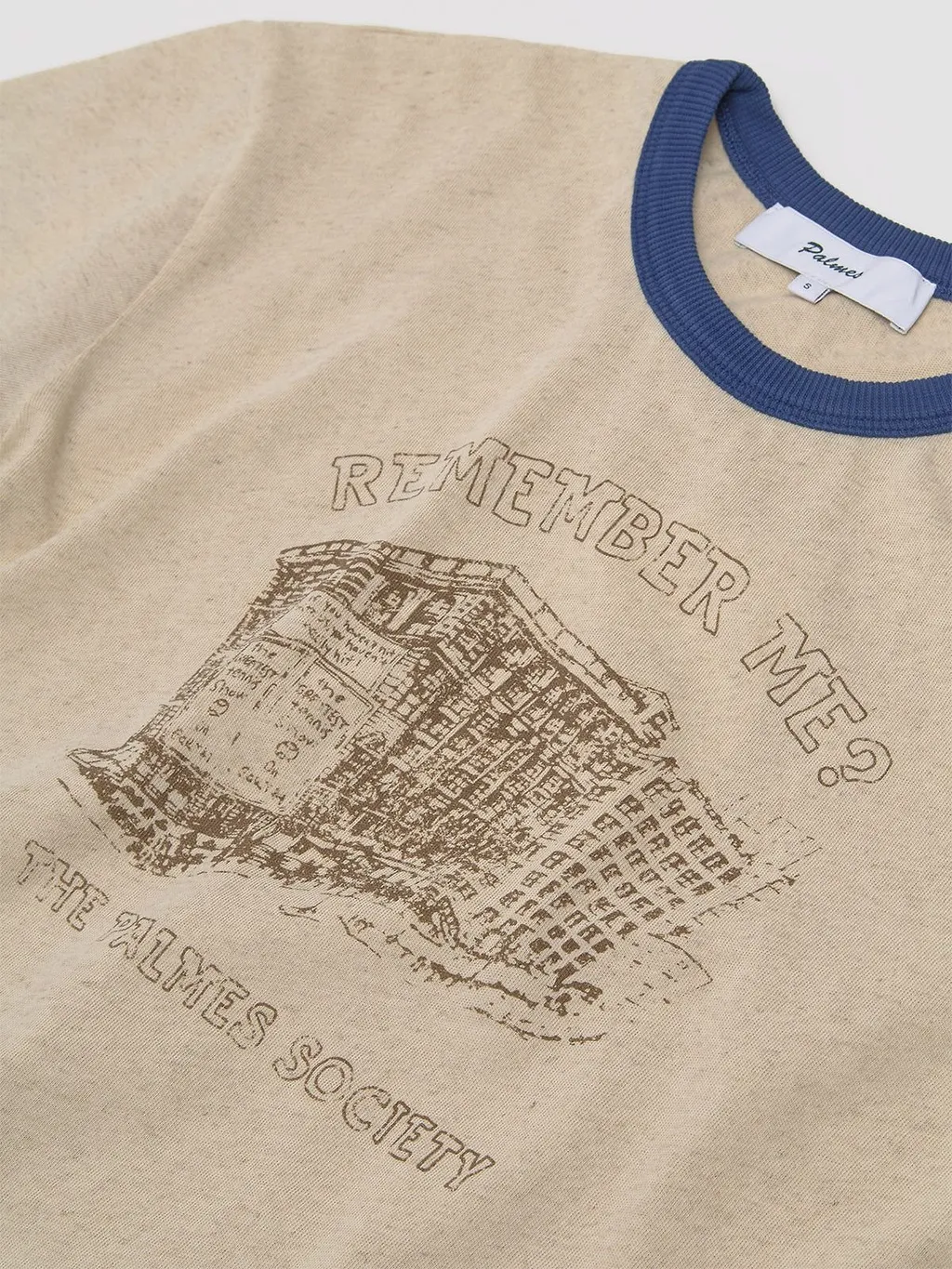 Palmes Remember Ringer Graphic T-Shirt