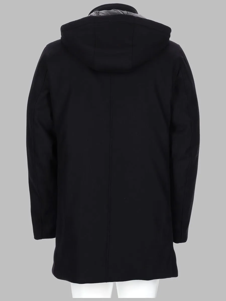 Paltò Hooded Zip-Up Coat