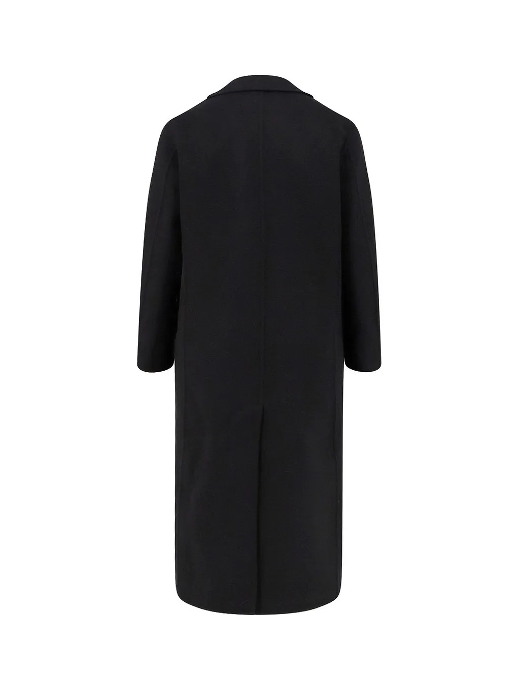 Paltò Three-Button Peak Lapel Coat