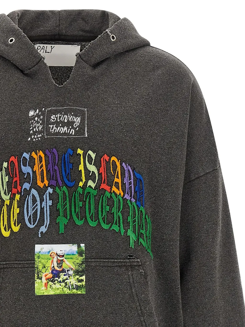 Paly Bobby Driscoll Distressed Hoodie