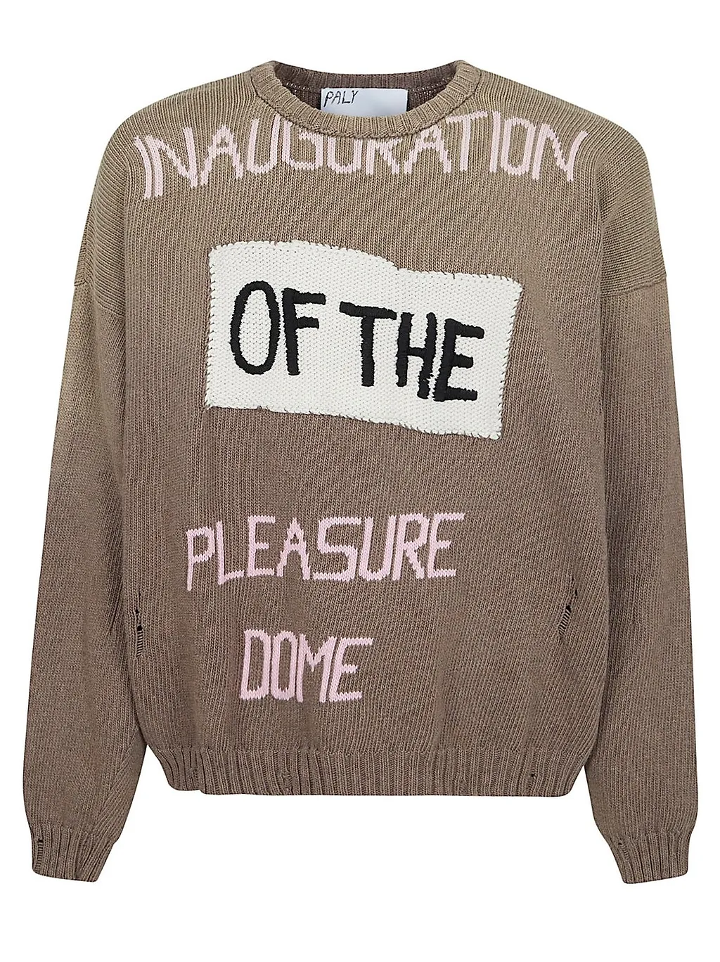 Paly Pleasure Dome Intarsia Knitted Sweater
