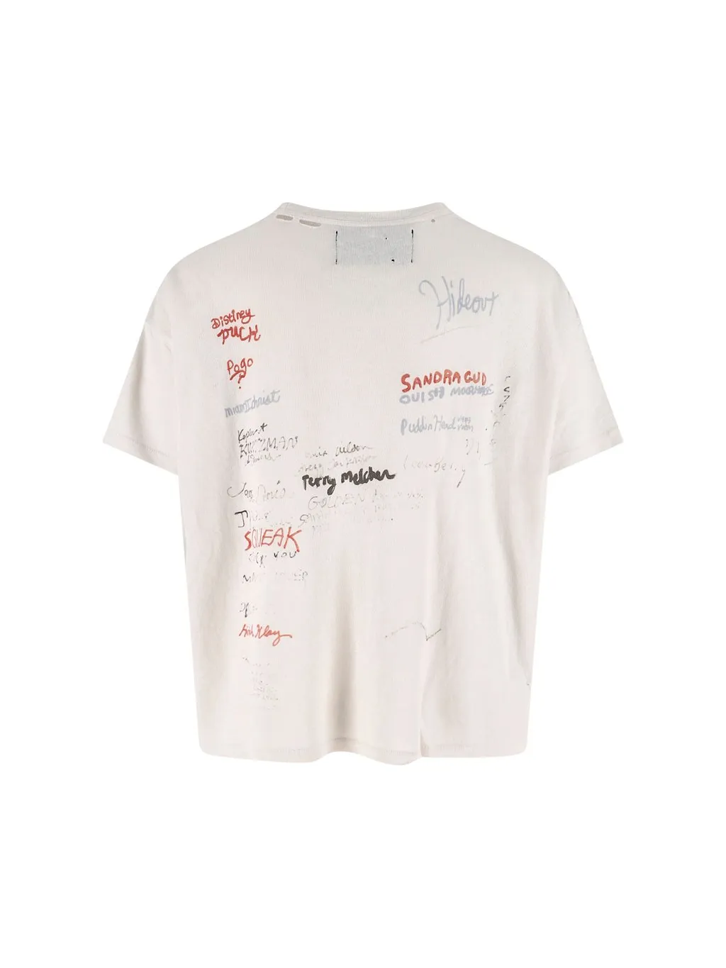 Paly Signature Graphic Printed Cropped T-Shirt