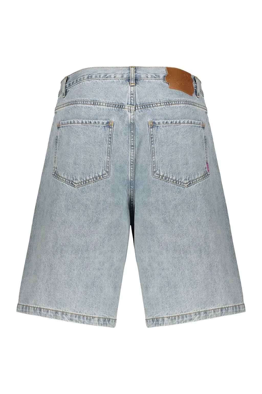 P.A.M. Contrast-Stitch Denim Shorts