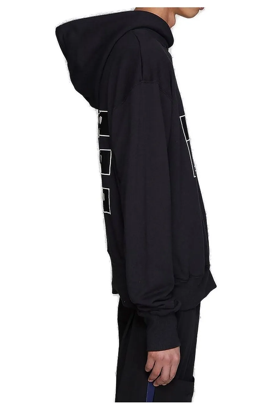 P.A.M. Graphic-Print Oversized Hoodie