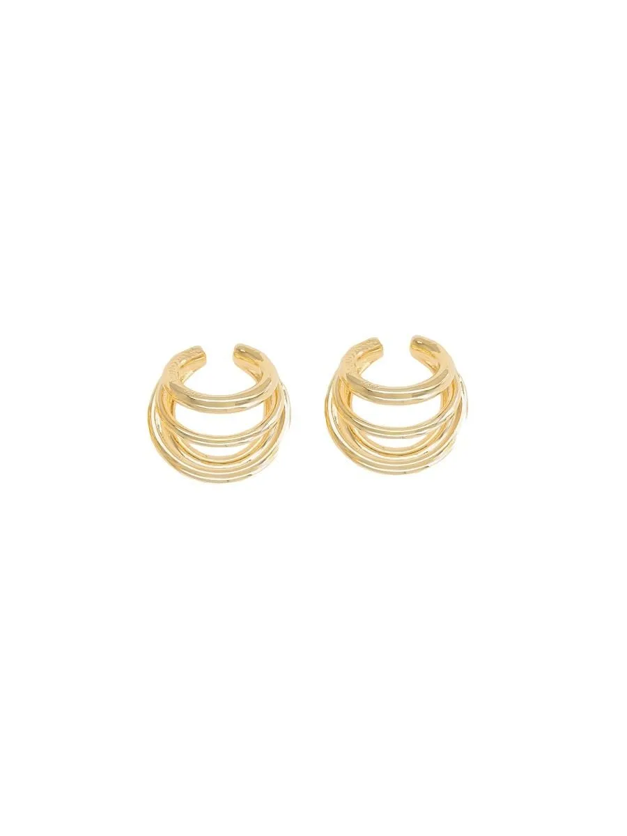 Panconesi Multi-Hoop Ear Cuff Earrings