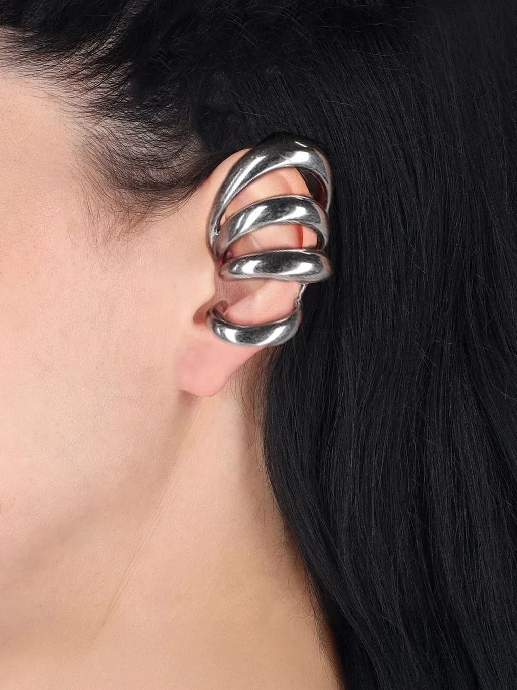 Panconesi Multi-Ring Ear Cuff