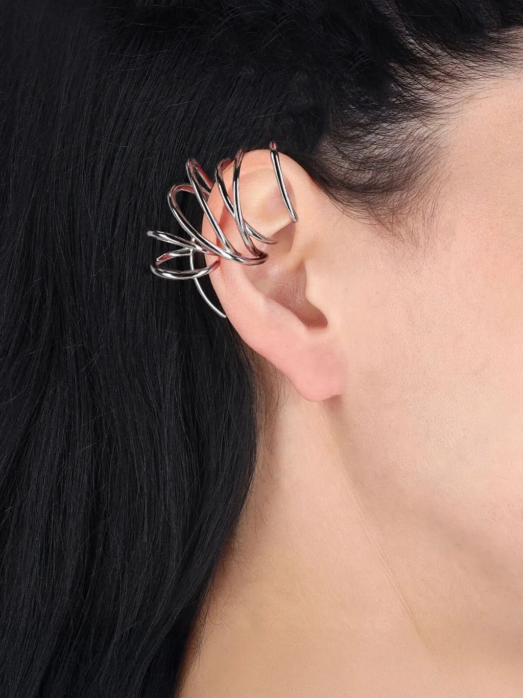 Panconesi Multi-Ring Ear Cuff