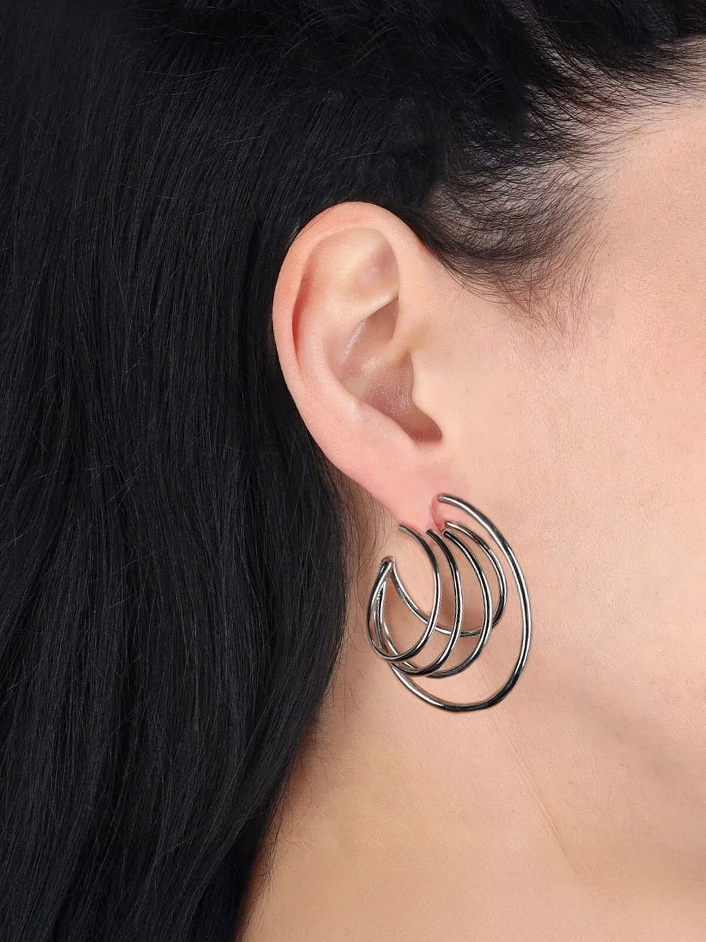 Panconesi Multi-Ring Ear Cuff