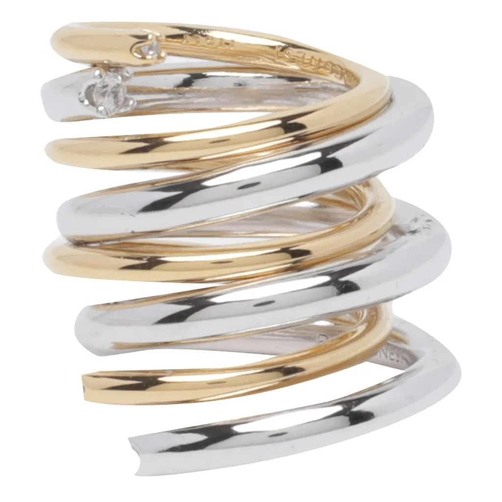 Panconesi Orbit Spiral Ring