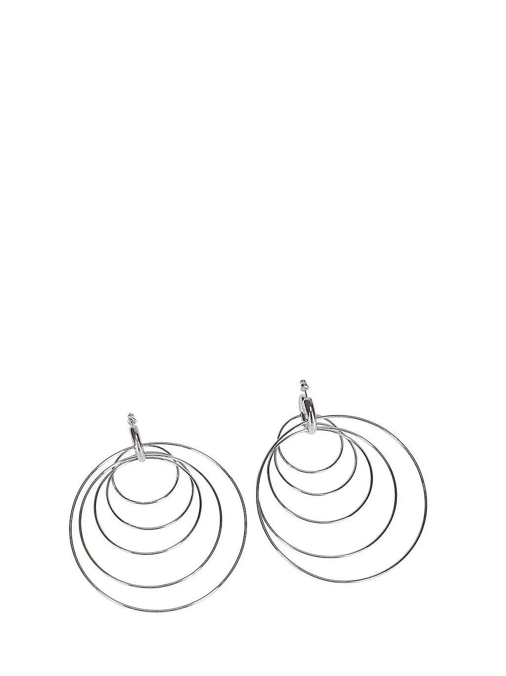 Panconesi Pierced Serpent Hoop Earrings