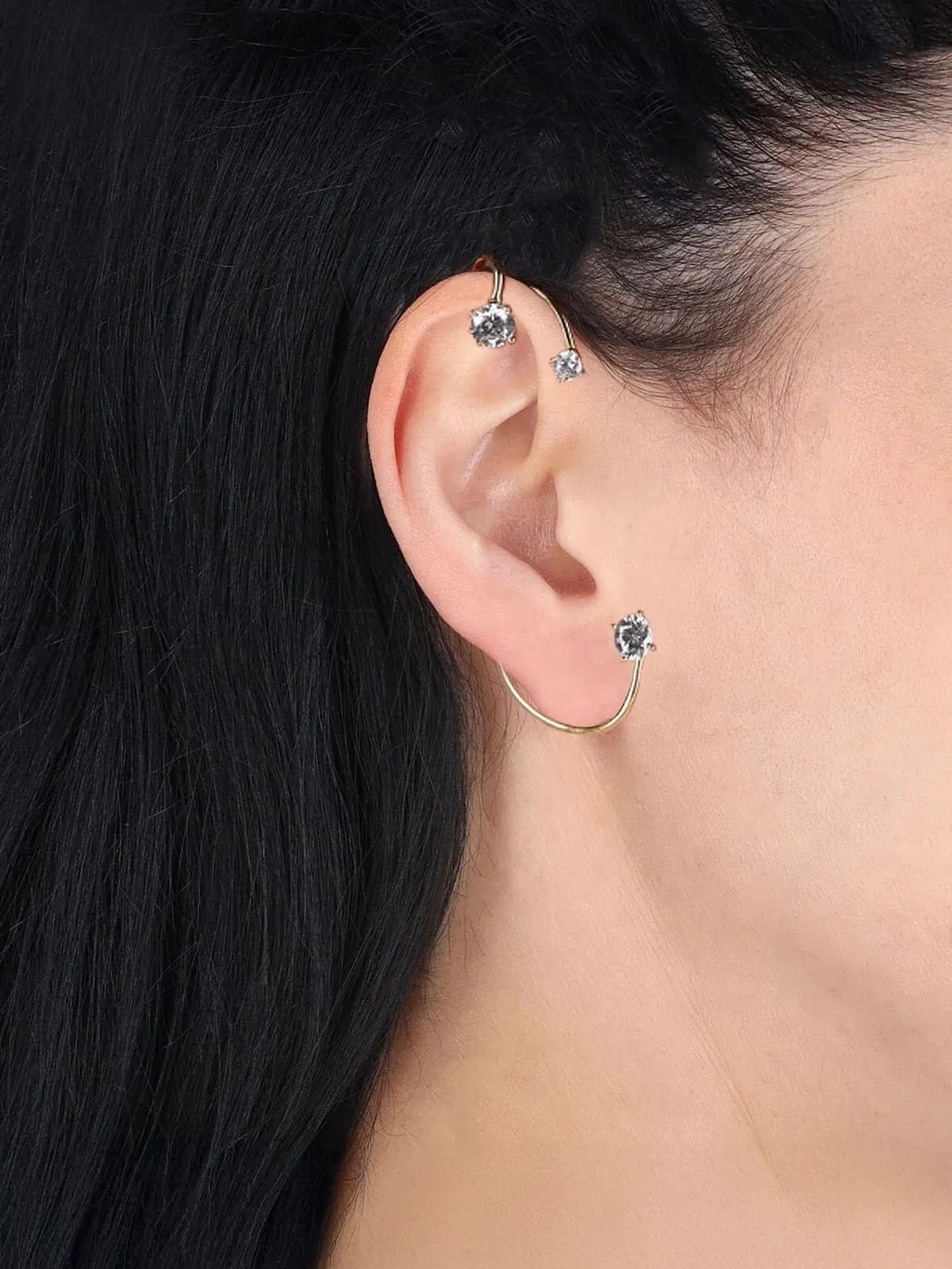 Panconesi Three Point Ear Cuff