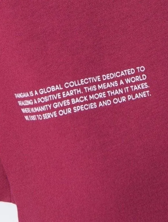 Pangaia Kids Text Print T-Shirt