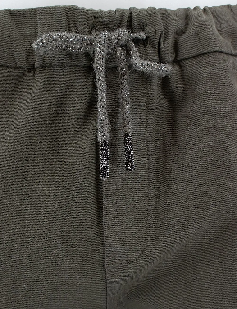Panicale Drawstring Cuffed Straight-Leg Pants
