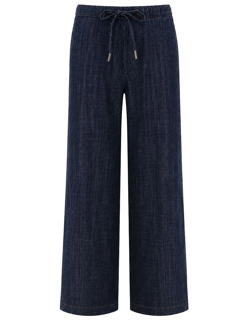 Panicale Drawstring Wide-Leg Jeans