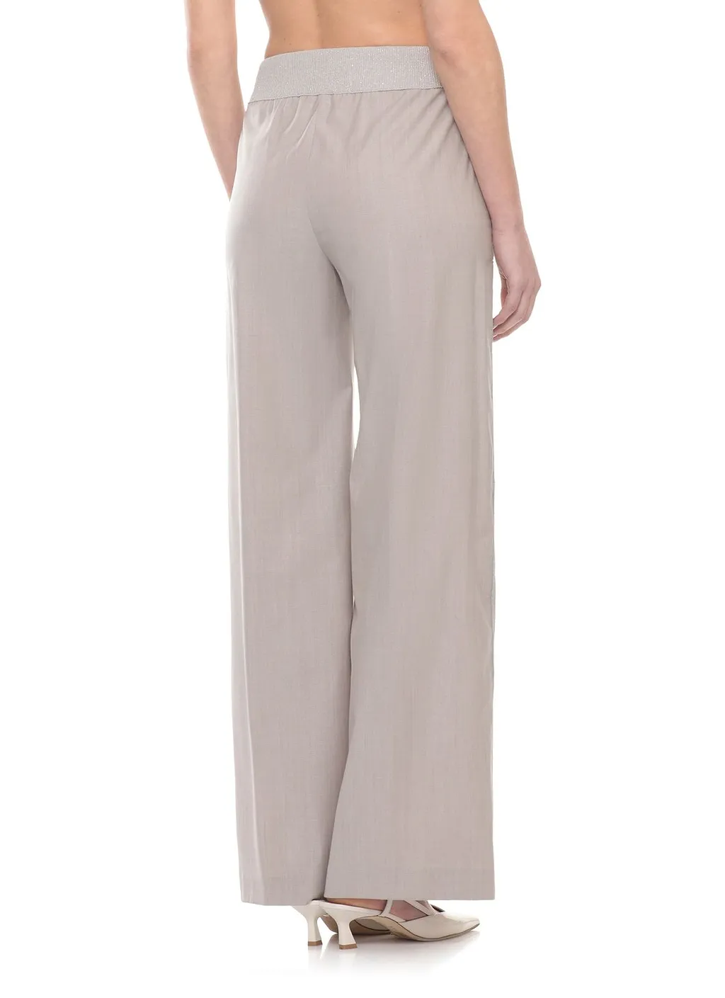 Panicale Drawstring Wide-Leg Pants