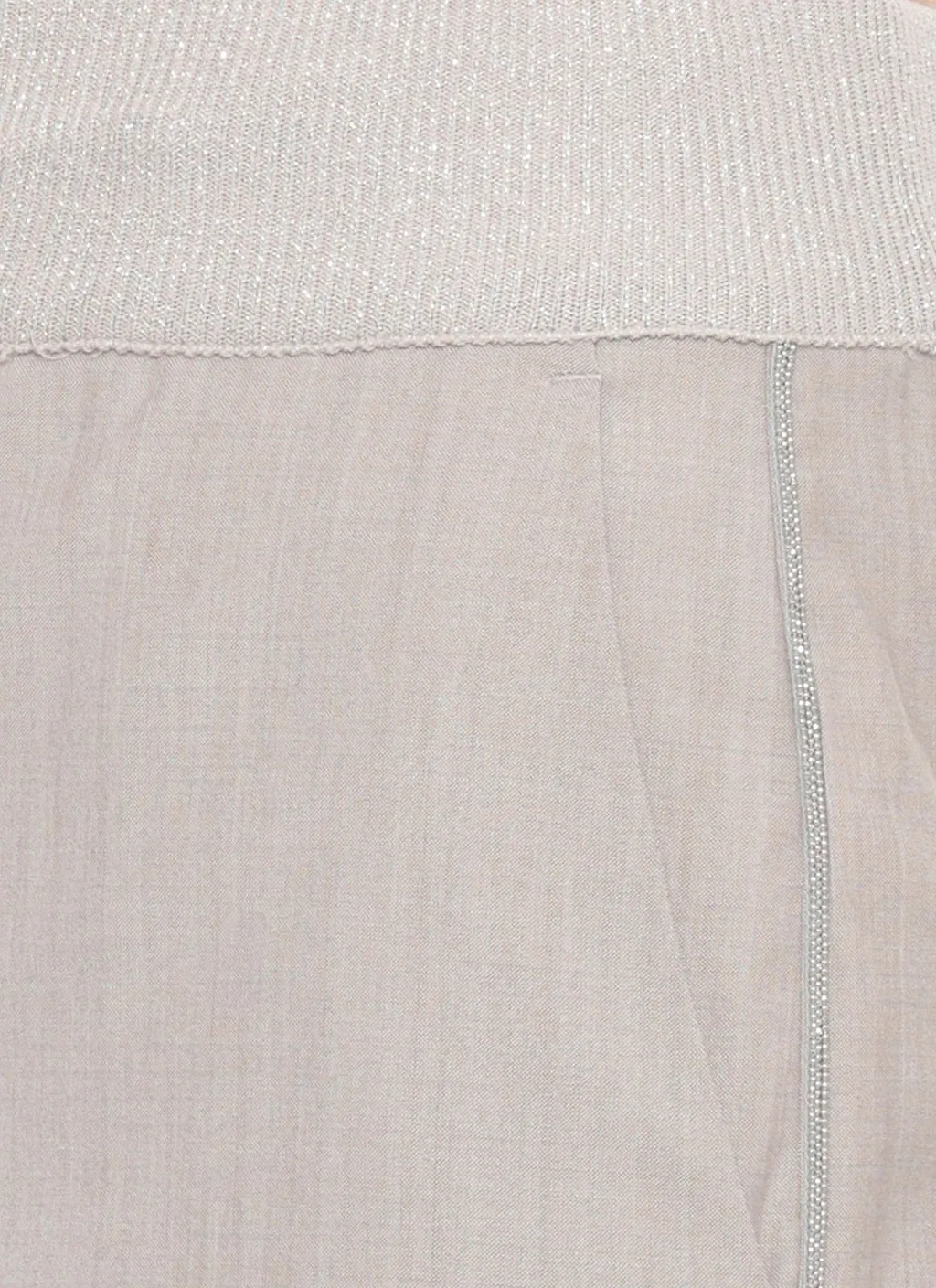 Panicale Drawstring Wide-Leg Pants