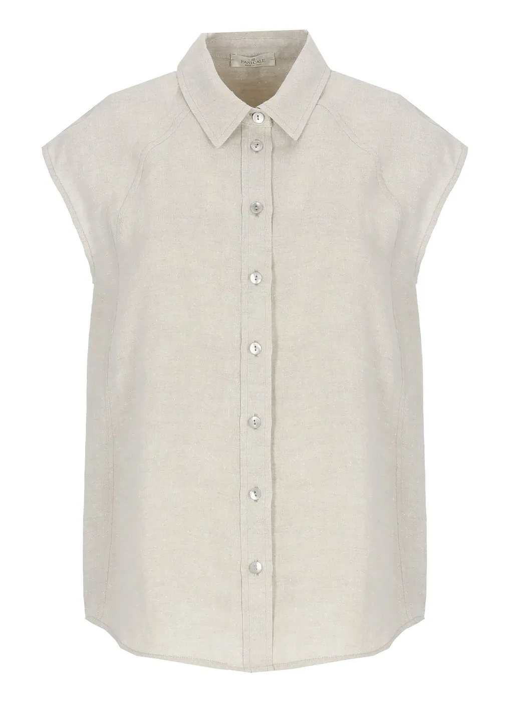Panicale Lace Panel Sleeveless Top