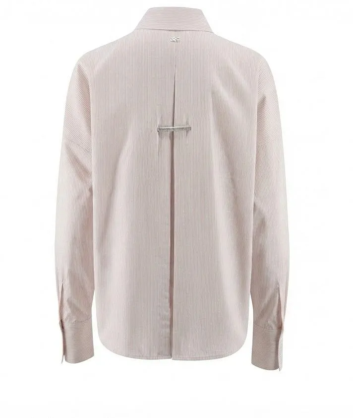 Panicale Striped V-Neck Shirt