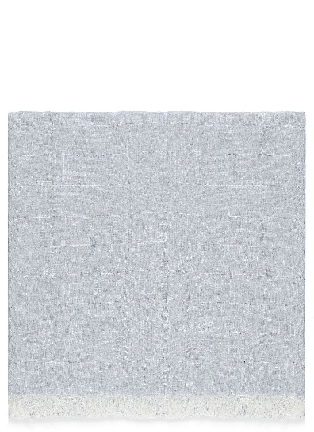 Panicale Striped Fringed Scarf