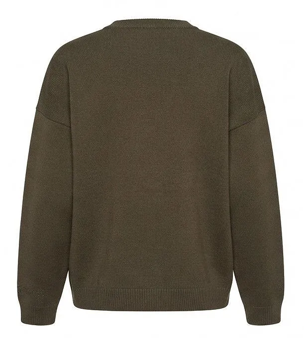 Panicale Zigzag Detail Knitted Sweater